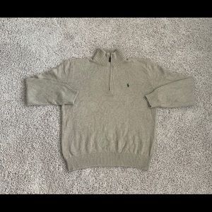 VINTAGE Polo Quarter Zip